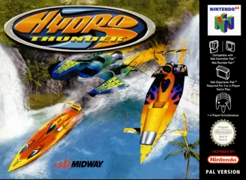 Hydro Thunder (France) box cover front